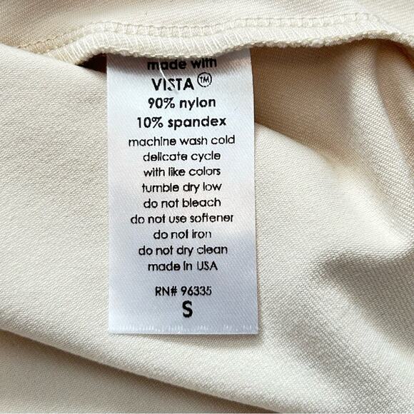 Susana Monaco Revolve Mock Neck Cut Out Flare Dress Size Small NWT - Picture 6 of 10